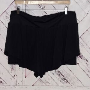 All In Motion Black Skort